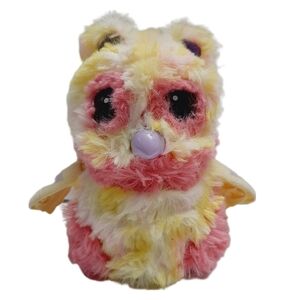 🍒 Hatchimals Owl Yellow & Pink Interactive Creature Kids Toy